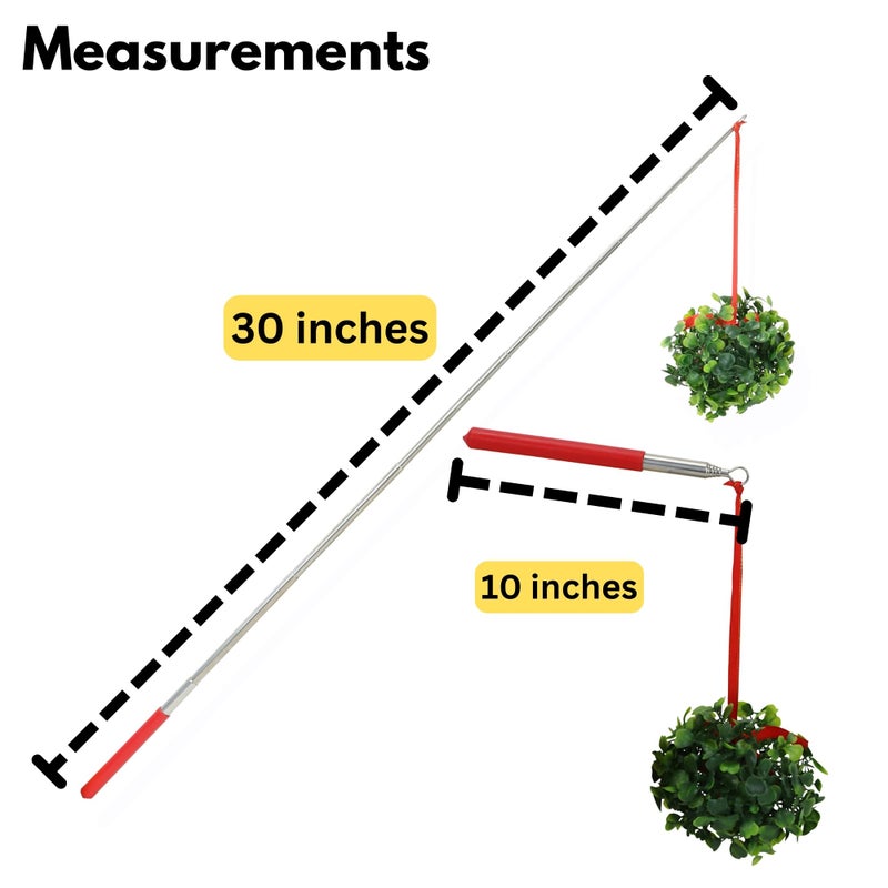 Iconikal 2-Pack Extendable Mistletoe-On-A-Stick - Funny Christmas Gag Gift Photo Booth Prop Holiday Joke - Image 5